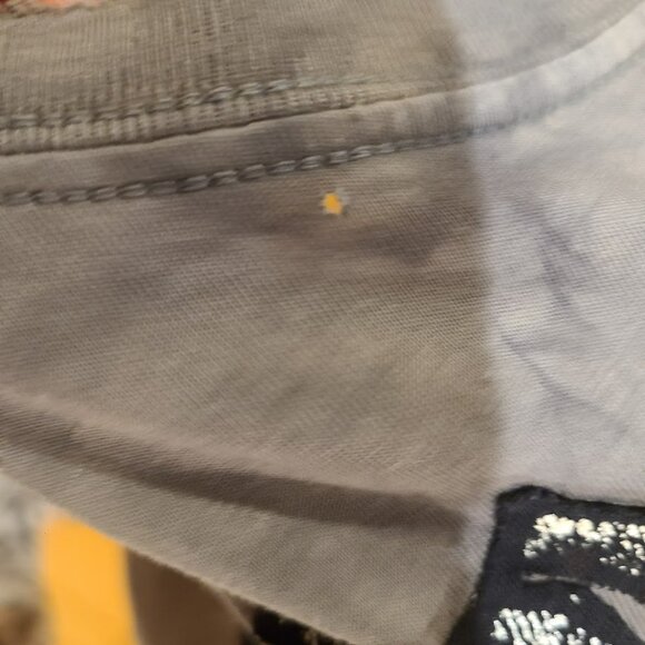 Vintage Thrashed affliction T-shirt jealous souls cut series L Embossed Y2K - Picture 7 of 7